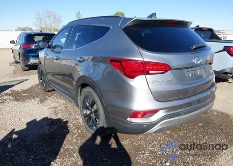 2017 Hyundai Santa Fe Sport 2.0T Ultimate from USA, damaged, VIN 5XYZW4LA8HG393947